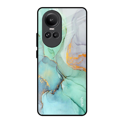 Green Marble Oppo Reno10 Pro 5G Glass Back Cover Online