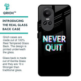 Never Quit Glass Case For Oppo Reno10 Pro 5G