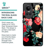Floral Bunch Glass Case For Oppo Reno10 Pro 5G