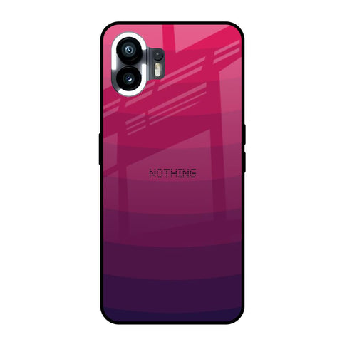 Wavy Pink Pattern Nothing Phone 2 Glass Back Cover Online