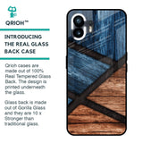 Wooden Tiles Glass Case for Nothing Phone 2