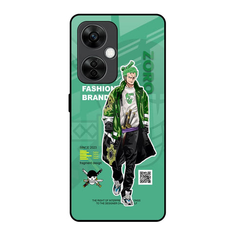 Zoro Bape OnePlus Nord CE 3 5G Glass Back Cover Online