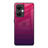 Wavy Pink Pattern OnePlus Nord CE 3 5G Glass Back Cover Online