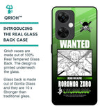 Zoro Wanted Glass Case for OnePlus Nord CE 3 5G