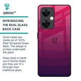 Wavy Pink Pattern Glass Case for OnePlus Nord CE 3 5G