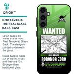 Zoro Wanted Glass Case for Samsung Galaxy S23 FE 5G