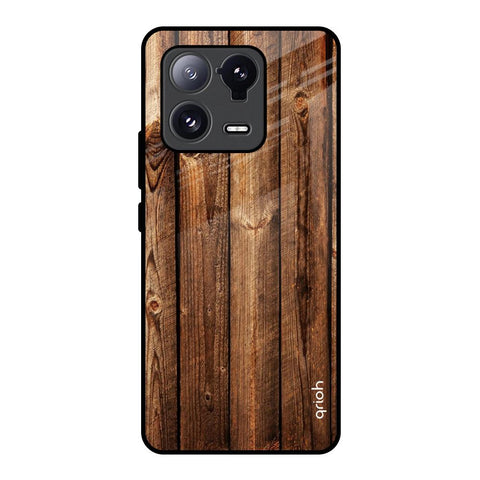 Timber Printed Mi 13 Pro Glass Back Cover Online