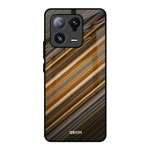 Diagonal Slash Pattern Mi 13 Pro Glass Back Cover Online