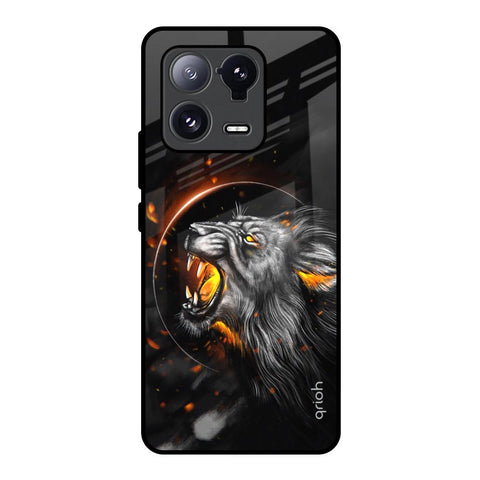 Aggressive Lion Mi 13 Pro Glass Back Cover Online