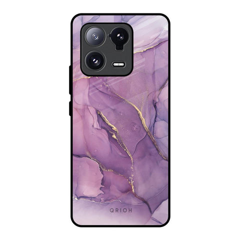 Purple Gold Marble Mi 13 Pro Glass Back Cover Online