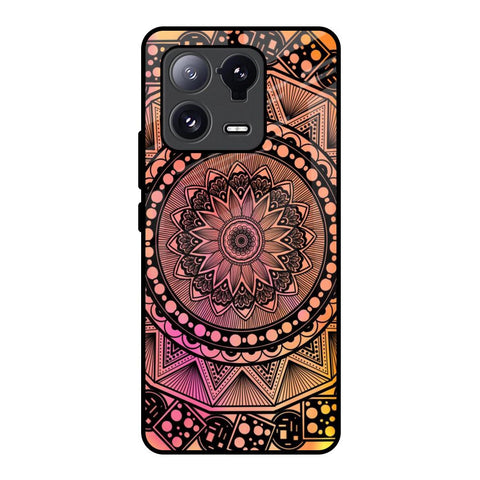 Floral Mandala Mi 13 Pro Glass Back Cover Online