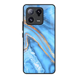 Vibrant Blue Marble Mi 13 Pro Glass Back Cover Online