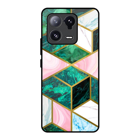 Seamless Green Marble Mi 13 Pro Glass Back Cover Online