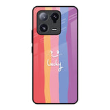 Lucky Abstract Mi 13 Pro Glass Back Cover Online