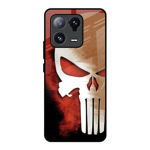 Red Skull Mi 13 Pro Glass Back Cover Online