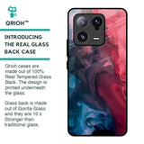 Blue & Red Smoke Glass Case for Mi 13 Pro