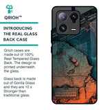 Geographical Map Glass Case for Mi 13 Pro