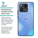 Vibrant Blue Texture Glass Case for Mi 13 Pro