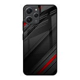 Modern Abstract Redmi 12 Glass Back Cover Online
