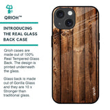 Timber Printed Glass Case for iPhone 15