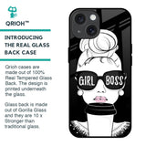 Girl Boss Glass Case For iPhone 15