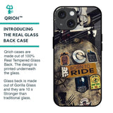 Ride Mode On Glass Case for iPhone 15