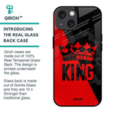 I Am A King Glass Case for iPhone 15