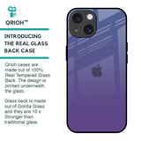 Indigo Pastel Glass Case For iPhone 15