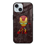 Angry Baby Super Hero iPhone 15 Glass Back Cover Online