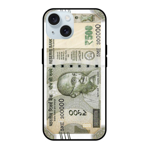 Cash Mantra iPhone 15 Glass Back Cover Online