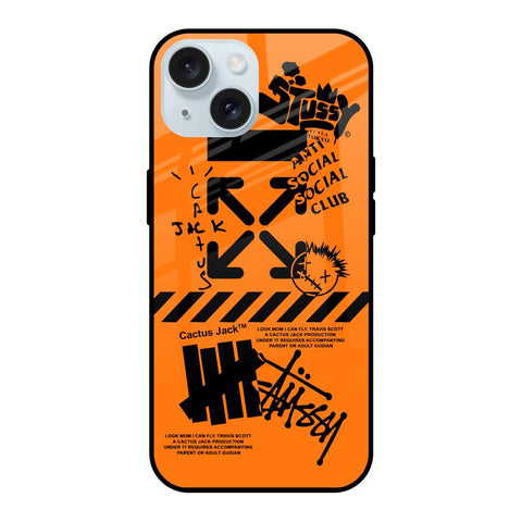 Anti Social Club iPhone 15 Glass Back Cover Online