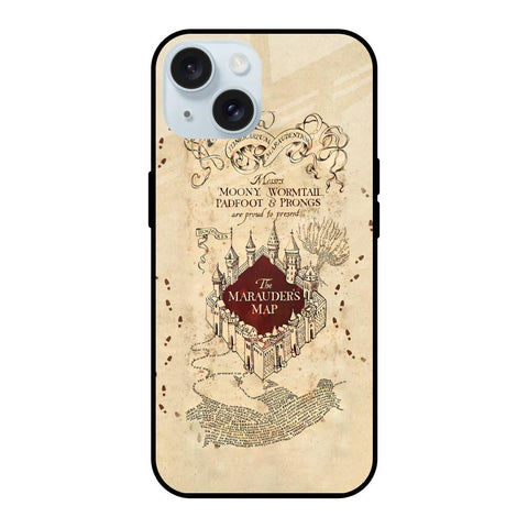 Magical Map iPhone 15 Glass Back Cover Online