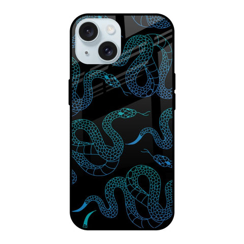 Serpentine iPhone 15 Glass Back Cover Online