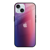 Multi Shaded Gradient iPhone 15 Glass Back Cover Online