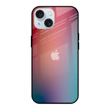 Dusty Multi Gradient iPhone 15 Glass Back Cover Online