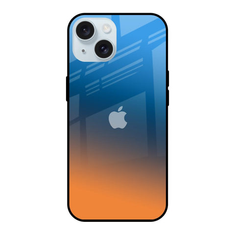 Sunset Of Ocean iPhone 15 Glass Back Cover Online