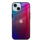 Magical Color Shade iPhone 15 Glass Back Cover Online