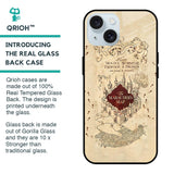 Magical Map Glass Case for iPhone 15