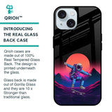 Retro Astronaut Glass Case for iPhone 15