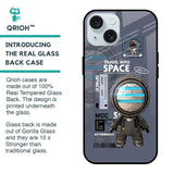 Space Travel Glass Case for iPhone 15