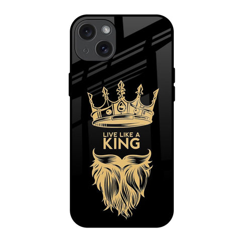 King Life iPhone 15 Plus Glass Back Cover Online