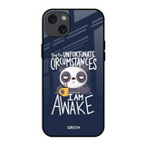 Struggling Panda iPhone 15 Plus Glass Back Cover Online