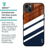 Bold Stripes Glass Case for iPhone 15 Plus