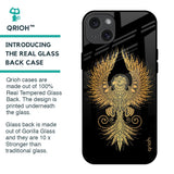 Mythical Phoenix Art Glass Case for iPhone 15 Plus