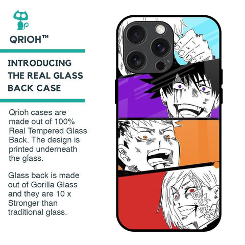 Soul Of Anime iPhone 15 Pro Max Glass Back Cover - Flat 35% Off On iPhone  15 Pro Max Back Cover –