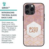 Boss Lady Glass Case for iPhone 15 Pro Max
