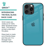 Oceanic Turquiose Glass Case for iPhone 15 Pro Max