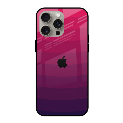 Wavy Pink Pattern iPhone 15 Pro Max Glass Back Cover Online