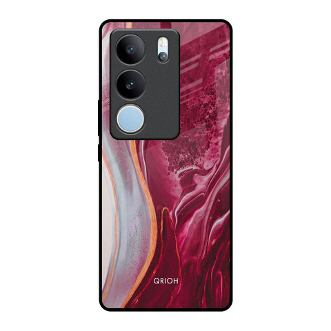 Crimson Ruby Vivo V29 5G Glass Back Cover Online