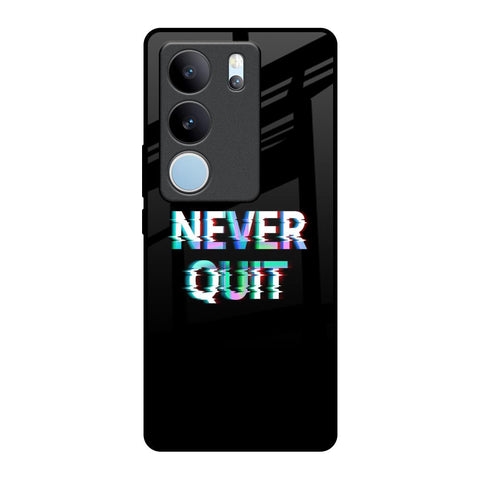 Never Quit Vivo V29 5G Glass Back Cover Online